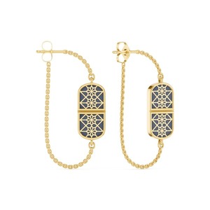 Yellow Gold Earrings